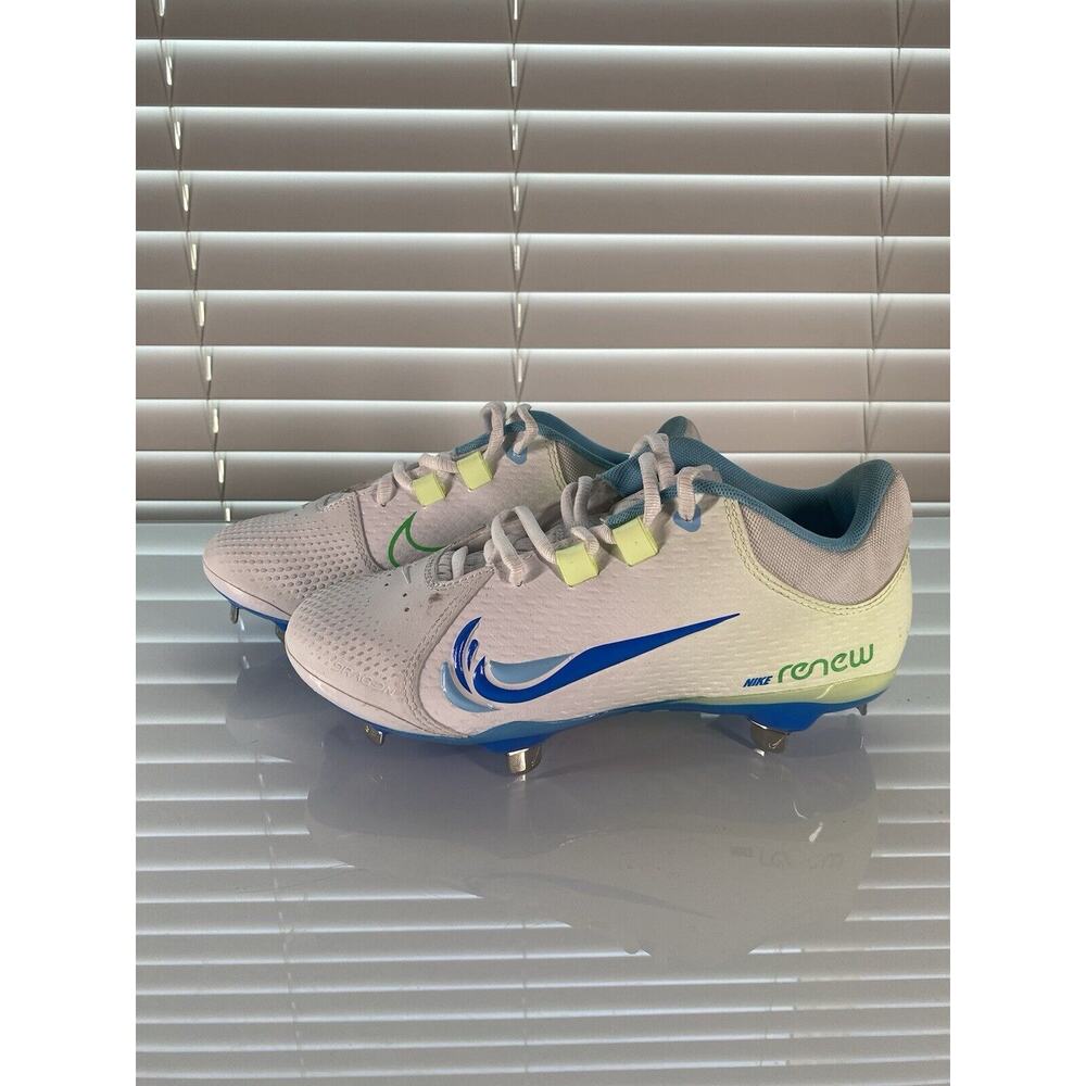 Nike Softball Metal Cleats Women's Size 7 Hyperdiamond 4 Pro MCS FQ7729-100